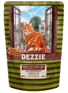 Корм DEZZIE для стерилизованных кошек